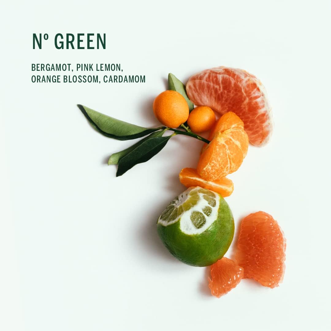 Corpus - Nº Green Natural Cleansing Bar | Coconut-Based Triple-Milled Luxury Sustainable Soap with Vegan Squalane & Marula Oil | Sulfate-Free, No Synthetic Fragrance, Palm Oil or Parabens (170g / 6oz)